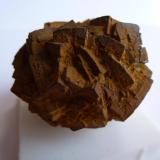 Limonita pseudomorfa de PiritaVillacastín, Comarca Segovia Sur, Segovia, Castile and León, Spain6 x 4 cm. (Autor: javier ruiz martin)