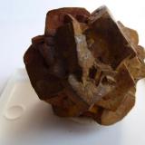 Limonita pseudomorfa de PiritaVillacastín, Comarca Segovia Sur, Segovia, Castile and León, Spain4 x 4 cm. (Autor: javier ruiz martin)
