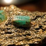 Berilo (variedad esmeralda)Emerald Deposit, A Franqueira, A Cañiza, Comarca Paradanta, Pontevedra, Galicia / Galiza, SpainCristal de 25 mm (Autor: usoz)