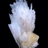 Powellite, scolecite
Yeola, Nasik District, Maharashtra, India
108 mm x 75 mm (Author: Carles Millan)