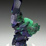 Azurite with Malachite
New Cornelia Mine, Ajo, Pima Co.
6.8cm x 3.7cm (Author: rweaver)