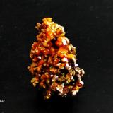 Wulfenita
Erupciòn-Ahumada, Sierra de los Lamentos, Ahumada, Chihuahua, México
4.5x3x2 cm (Autor: Marco A. Ramìrez Lara)