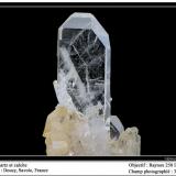 Quartz and calcite
Doucy, Savoie, France
fov 35 mm (Author: ploum)