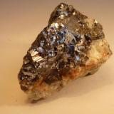 Galena y CuarzoTorrenueva, Comarca Campo de Montiel, Ciudad Real, Castilla-La Mancha, Spain3 x 3 cm. (Autor: javier ruiz martin)