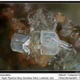 Hemimorphite
Paglio Pignolino Mine, Dossena, Brembana Valley, Bergamo, Lombardy, Italy
fov 2.5 mm (Author: ploum)