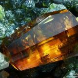 Anatase
Griesferner glacier, Vizze Valley (Pfitsch Valley), Bolzano Province (South Tyrol), Trentino-Alto Adige, Italy
3.19 mm orange-red Anatase crystal (Author: Matteo_Chinellato)