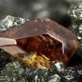 Anatase
Griesferner glacier, Vizze Valley (Pfitsch Valley), Bolzano Province (South Tyrol), Trentino-Alto Adige, Italy
2.84 mm brown-yellow Anatase crystal (Author: Matteo_Chinellato)