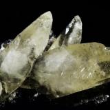 Calcita. 
Sweetwater Mine, Viburnum Trend, Reynolds County, Missouri, USA. 
8.6x5.5 cm. Cristal mayor 6.5 cm. (Autor: Juan Luis Castanedo)