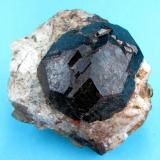 Garnet (Group)<br />Ialamitana pegmatites, Manandona Valley, Sahatany Valley (Mt. Ibity), Antsirabe II District, Vakinankaratra Region, Madagascar<br />106 mm x 90 mm<br /> (Author: Carles Millan)