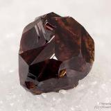 Sphalerite
Fantiscritti quarry, Carrara, Apuan Alps, Massa-Carrara Province, Tuscany, Italy
2.31 mm red transparent Sphalerite crystal on marble (Author: Matteo_Chinellato)