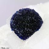 Azurite
La Facciata quarry, Carrara, Apuan Alps, Massa-Carrara Province, Tuscany, Italy
2.86 mm ball of dark Azurite (Author: Matteo_Chinellato)