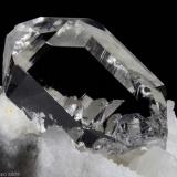 Quartz
La Facciata quarry, Carrara, Apuan Alps, Massa-Carrara Province, Tuscany, Italy
38x24 mm super transparent Quartz crystal on marble matrix (Author: Matteo_Chinellato)