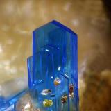 Linarite
Ramsbeck, Sauerland; Germany
fov 1 mm (Author: Rewitzer Christian)