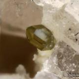 Vicanite-(Ce)
Tre Croci, Vetralla, Vico Lake, Viterbo Province, Latium, Italy
+/- 0.32 mm Vicanite-(Ce) crystal (Author: Matteo_Chinellato)