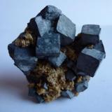 Galena y Dolomita
Mina Smallcleugh, Nenthead, Cumbria, Inglaterra
6 x 6 cm. (Autor: javier ruiz martin)