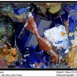 Azurite
Mas Dieu, Mercoirol, Gard, France
fov 3.5 mm (Author: ploum)