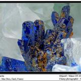 Azurite
Mas Dieu, Mercoirol, Gard, France
fov 3 mm (Author: ploum)