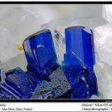 Azurite
Mas Dieu, Mercoirol, Gard, France
fov 3 mm (Author: ploum)