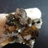 Marcasita y DolomitaReocín Mine, Reocín, Comarca Saja-Nansa, Cantabria, Spain6 x 5 cm. (Autor: javier ruiz martin)