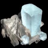 Berilo, moscovita
Chumar Bakhoor, Hunza Valley, Gilgit-Baltistan, Pakistan
100 mm x 95 mm (Autor: Carles Millan)