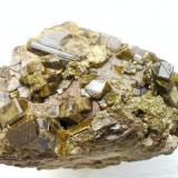 Vesuvianite
Gsteinach, Pleystein, Bavaria, Germany
9 cm wide
Rich sample of vesuvianite crystals. (Author: Andreas Gerstenberg)