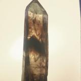 Smoky quartz (amethyst phantom)
Sierra Blanca, Lincoln Co., New Mexico, USA
7cm long (Author: John Medici)