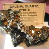Pyrite 3
9th September Mine, Madan, Bulgaria
Size: 7.5 x 4.5 x 3.1 cm (Author: Leon56)