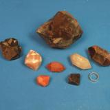 Quartz (Pecos "diamonds")
Chavez County, NM
(1cm ring) (Author: John Medici)
