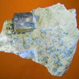 Pyrite
Ampliación a Victoria Mine, Navajún, La Rioja, Spain
1.2 cm (crystal size) (Author: h.abbasi)