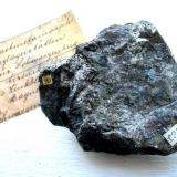 Magnetite
Schwarzenberg, Erzgebirge, Saxony, Germany.
8 x 6 cm
With loellingite and sphalerite. (Author: Andreas Gerstenberg)