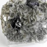 Cassiterite with Muscovite
Mt Xuebaoding, Pingwu County, Mianyang Prefecture, Sichuan Province, China.
12 x 11 x 4cm; 652 grams (Author: Louis Friend)