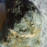 Pirita<br />Mina Serrabal, A Ponte Ulla-Santa Cruz de Ribadulla-San Pedro de Vilanova-Boqueixón-Codeso, Vedra/Boqueixón, Comarca Santiago, La Coruña / A Coruña, Galicia / Galiza, España<br />4 x 3cm. Arista mayor cubo 4 mm.<br /> (Autor: Rafael varela olveira)