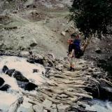 Yo subiendo.
Nanga Parbat
Mi lugar en una altura de aprox. 5.200 m (Autor: Peter Seroka)