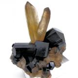 Schorl, quartz
Erongo Mountain, Erongo Region, Namibia
76 mm x 65 mm (Author: Carles Millan)