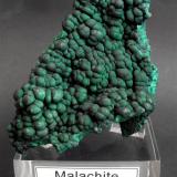 Malachite
Mashamba West mine, Kolwezi District, Katanga Copper Crescent, Katanga, Democratic Republic of Congo, Africa.
11 x 8 x 4 cm; 473 gram (Author: Louis Friend)