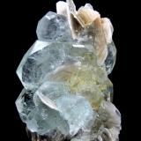 Beryl, muscovite
Huya village, Mt Xuebaoding, Pingwu Co., Mianyang Prefecture, Sichuan Province, China
90 mm x 63 mm x 40 mm (Author: Carles Millan)