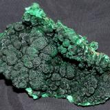 Malachite
Shaba, Democratic Republic of the Congo
12 x 6 x 1.5 cm
 (Author: Joseph D'Oliveira)