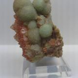 Fluorita y cuarzo rojo
Mina Berta, Sant Cugat del Valles, Barcelona, España
4 x 4 x 4 cm (Autor: DavidSG)