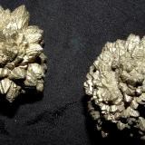 Marcasite
Belle Fourche Reservoir, South Dakota, USA
2.5 cm in diameter
Two additional spike balls of marcasite from Belle Fourche (Author: Joseph D'Oliveira)