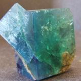 Fluorite
Rogerley Mine, Frosterley, Co Durham, England, UK
3 cm across
in not shade (Author: nurbo)