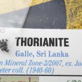 Thorianita (thorianite)
Galle - Soutern Province - Sri Lanka
+ 1.5 mm (Autor: RodrigoSiev)