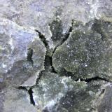 Anapaita
Bellver de Cerdanya, Cerdanya, Lleida, Catalunya, España.
11 x 6 cm nódulo.  Cristalización 6 cm. (Autor: Carles Rubio)