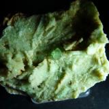 Fluorita.Pedrera Berta, Turó de Can Domènech, Serra de Roques Blanques, Sant Cugat del Vallès-El Papiol, Comarca Vallès Occidental / Baix Llobregat, Barcelona, Cataluña / Catalunya, España60 x 50 mm.  Cristal  7 mm. (Autor: Jesus Franquesa Baucells)