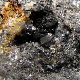 Anglesita
Coronetes, Lucena del Cid, Castellón, Comunidad Valenciana, España.
Detalle foto anterior (Autor: José Luis Zamora)