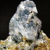 Cuarzo azul
Altura, Castellón, Comunidad Valenciana, España.
Cristal de 12 mm.
Detalle de la anterior (Autor: José Luis Zamora)