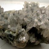Calcita
Filón El Cobre, Linares, Jaén, Andalucia, España
10 z 7 x 4 cms. (Autor: José Luis Zamora)