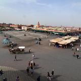 Jemaa el-Fnaa, la plaza mayor de Marrakech.
G. Sobieszek photo. (Autor: Josele)