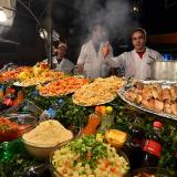 Restaurante al aire libre en Jemaa el-Fnaa.
G. Sobieszek photo. (Autor: Josele)