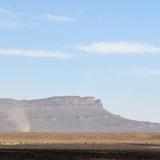 Vista general de la mas famosa localidad paleontológica de Marruecos: Jebel Issimour, de donde salen buenos trilobites del devónico, crinoideos, peces y más.
Fot. K. Dembicz. (Autor: Josele)