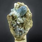 Cuarzo Azul + Hematites
Afloramiento de Doleritas - Altura - Castellón - España
6.5 x 5.2 cm
Cristal de 1.5 cm (Autor: Diego Navarro)